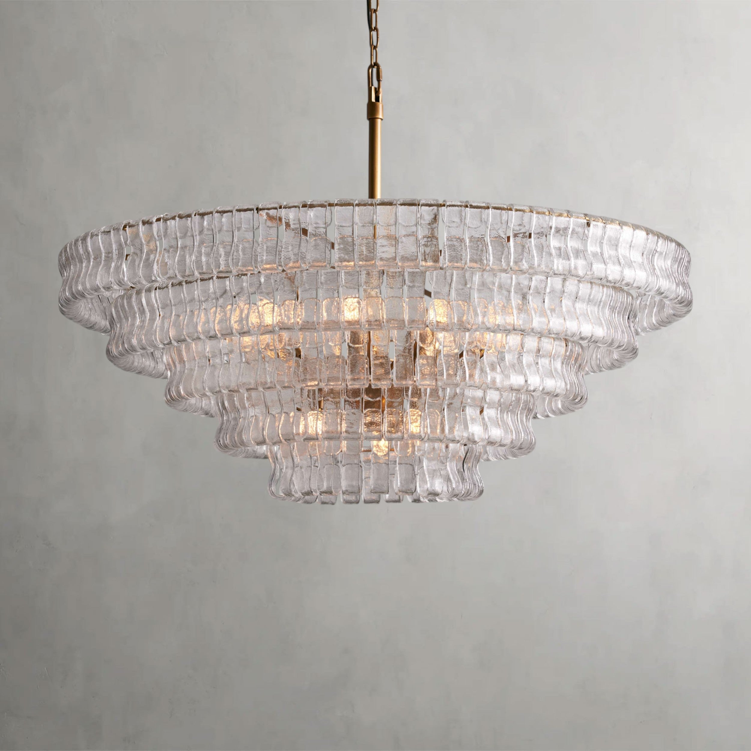 Ghiaccio Round Chandelier 36", 48"